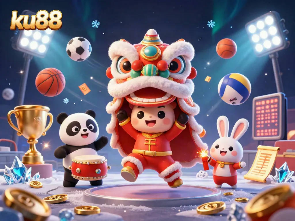 Engage in thrilling gameplay at ku88 with vibrant casino elements and dynamic sports themes.